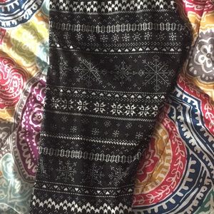 christmas printed leggings | women’s large